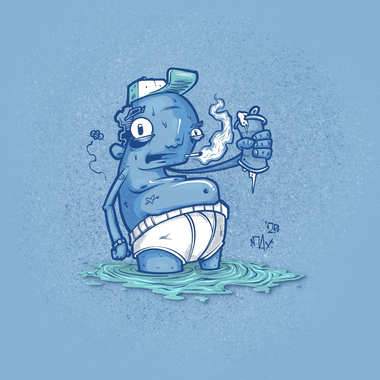 Blue Character