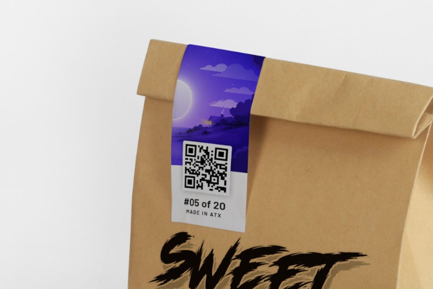 Detail of the number 05 seal
