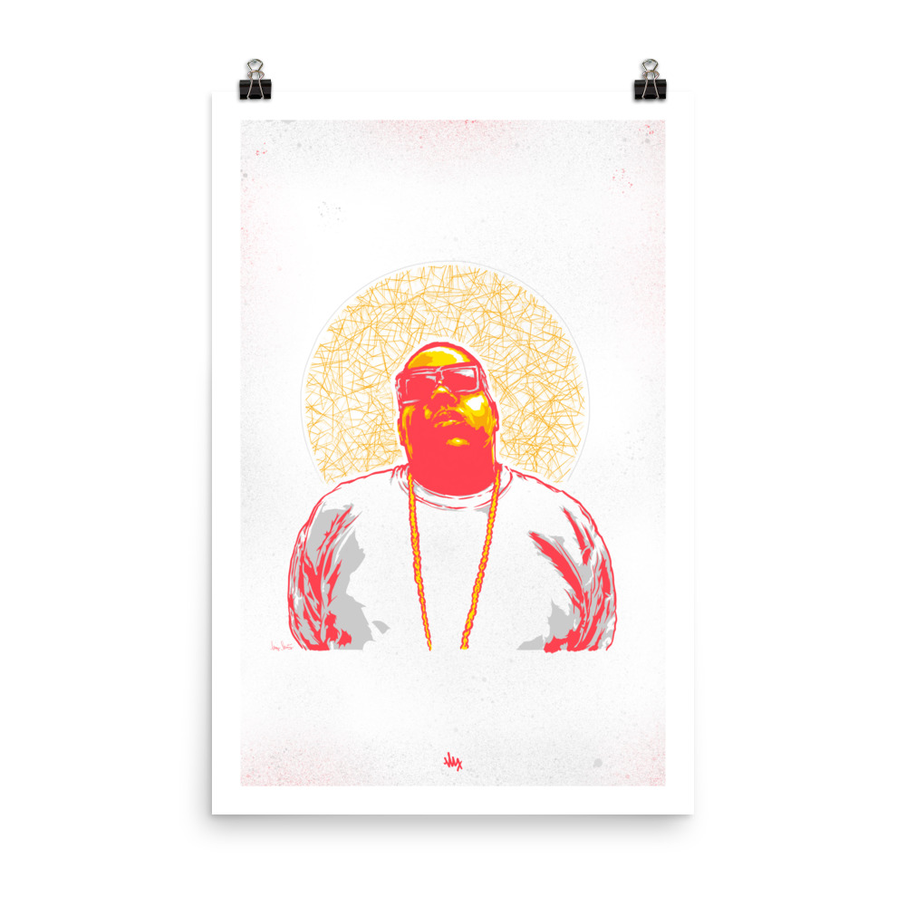 Hip hop portrait illustration