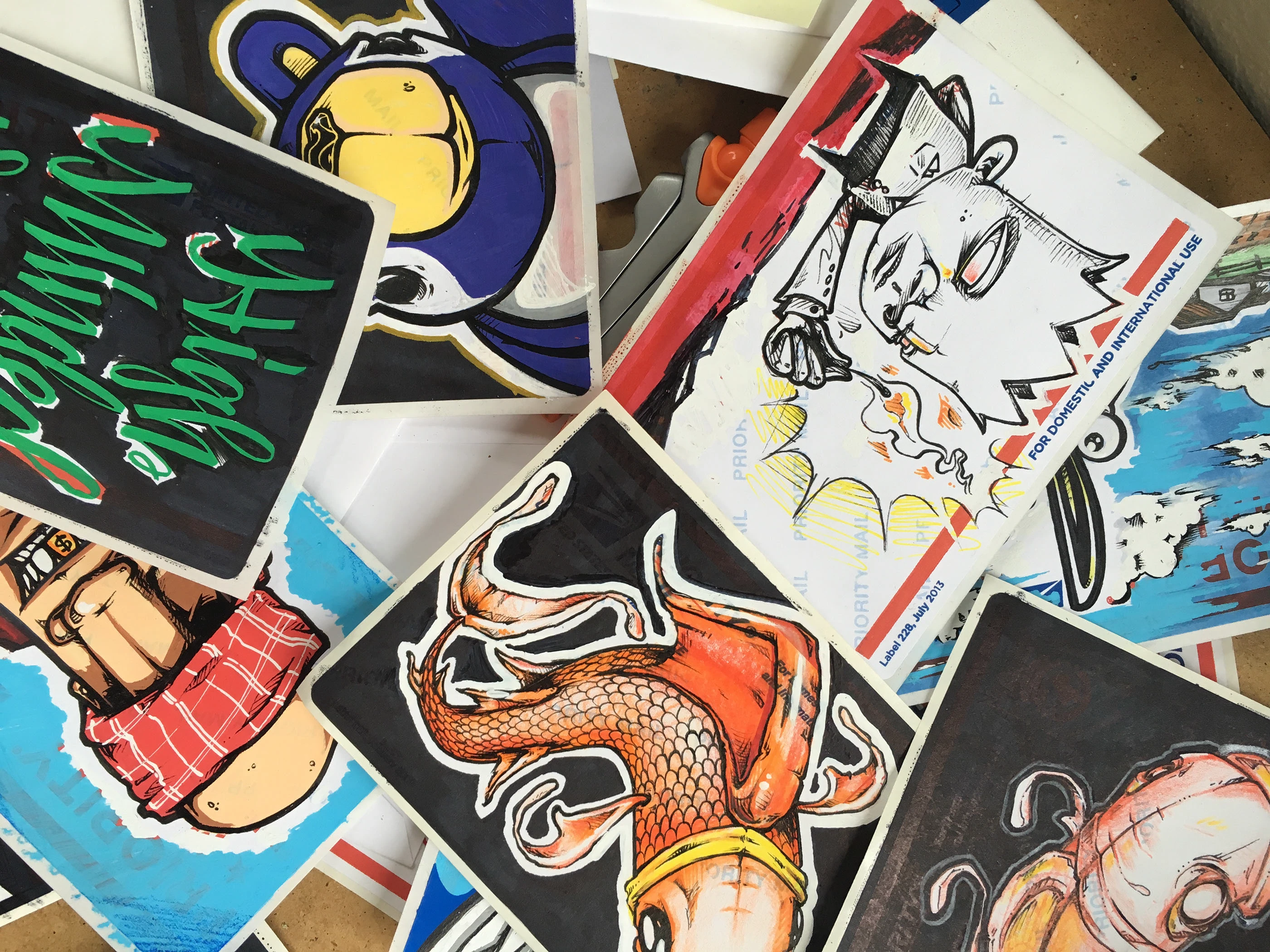 Sticker art