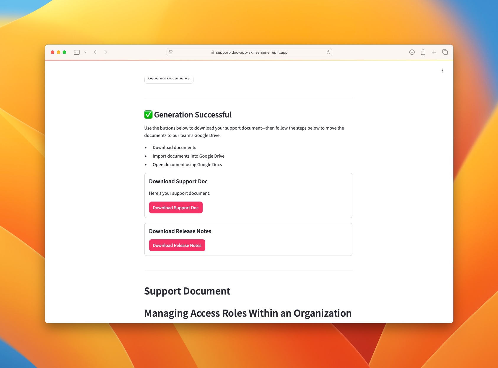 Automating startup operations